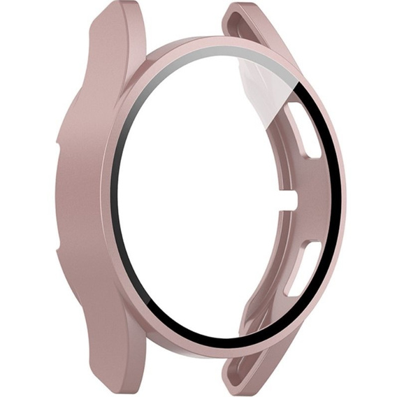 2w1 Etui + Szkło Hartowane do Samsung Galaxy Watch 4 40mm, Różowe