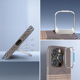 Etui do iPhone 15 Pro Max, Frame Kickstand, do MagSafe, Sunset Grey