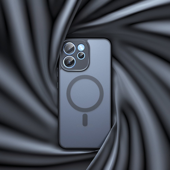 Etui do Oppo Reno 15 FS, do MagSafe, ERBORD Matt Case, czarny