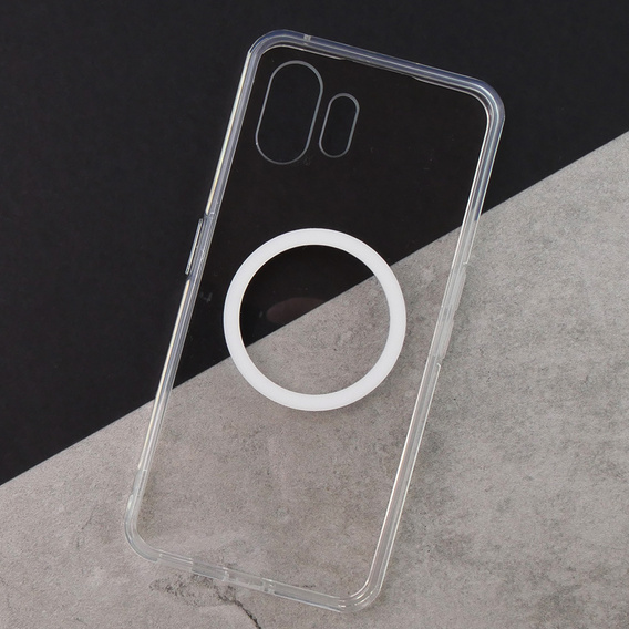 Etui do Nothing Phone 2, Obudowa Fusion Hybrid Case, do MagSafe, przezroczyste