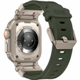 Pasek ERBORD ProTech do Apple Watch 1/2/3/4/5/6/7/8/9/10/11/SE Ultra 1/2/3 42/44/45/46/49mm, Zielony