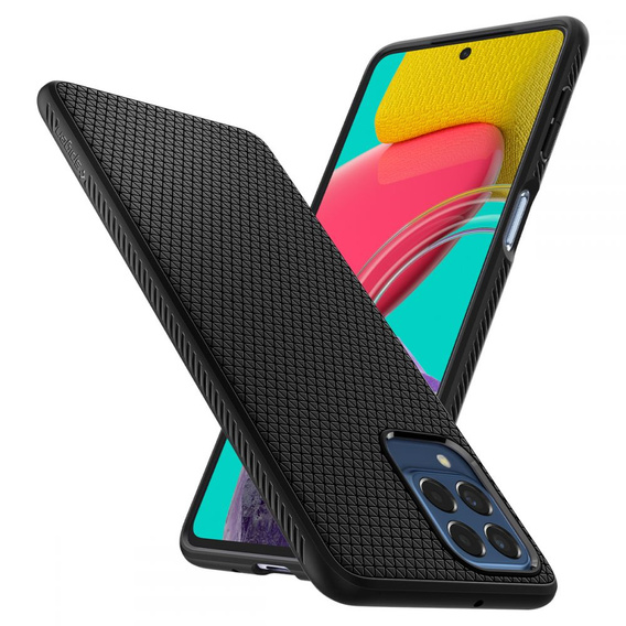 Etui Spigen do Samsung Galaxy M53 5G, Liquid Air, czarne