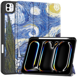 Etui do iPad Pro 11" 2024 (5 gen.), Smartcase, oil painting