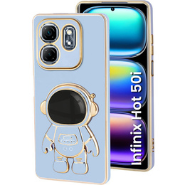 Etui do Infinix Hot 50i 4G, Astronaut, niebieskie