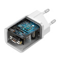 Baseus ładowarka sieciowa Super Si PD 25 W USB‑C (z kablem USB‑C) - Biała