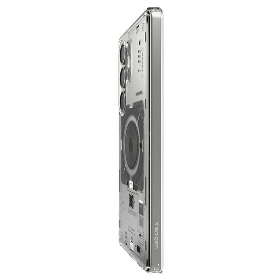 Etui z MagSafe Spigen do Samsung Galaxy S25 Ultra, Ultra Hybrid, Neo One, przezroczyste
