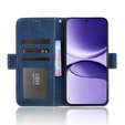 Etui z klapką do Xiaomi Poco F7, Card Slot, granatowe