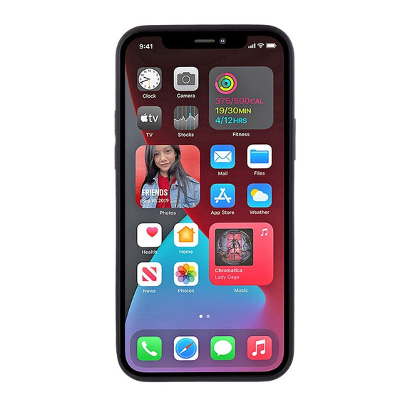 Etui ERBORD Hybrid Shell do iPhone 12 Pro Max - Black