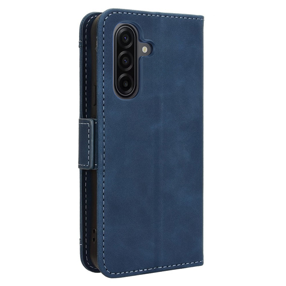 Etui z klapką do Samsung Galaxy A17 5G, Card Slot, granatowe