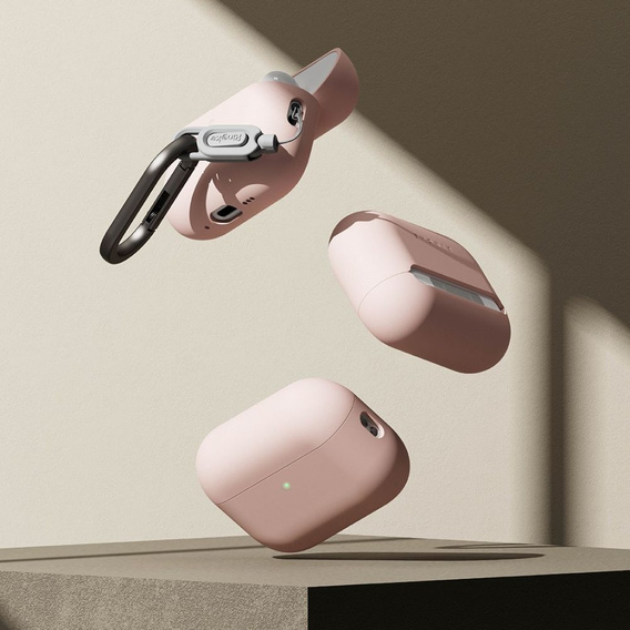 Etui Ringke Silicone do Apple AirPods Pro 3 – pink stone