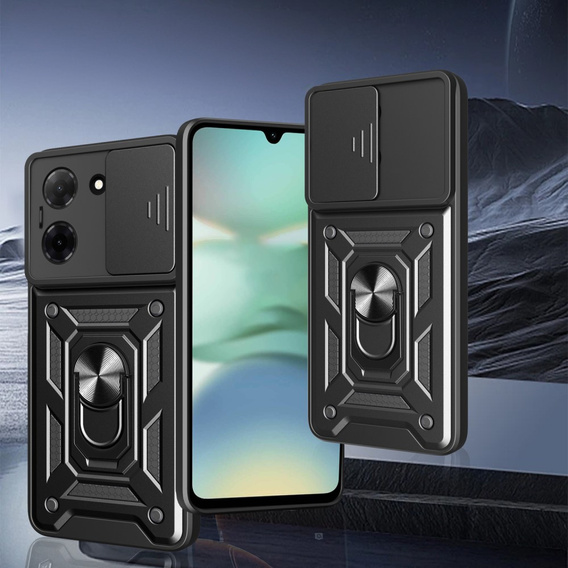 Etui pancerne do Xiaomi Redmi A5, CamShield Slide, czarne