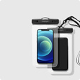 Wodoszczelne etui Spigen A601 Universal Waterproof Case 2-Pack – przezroczyste