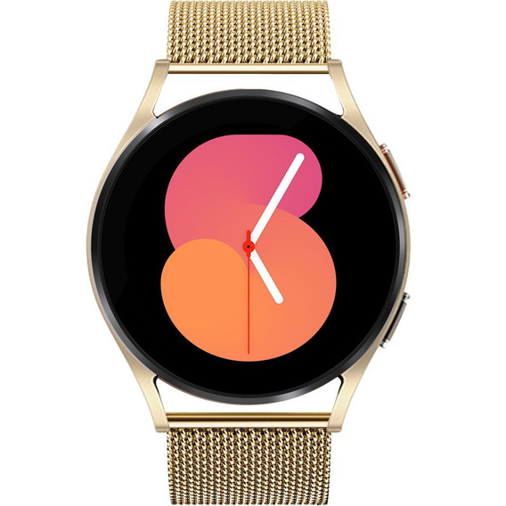 Bransoleta + Etui z Osłoną na Ekran do Samsung Galaxy Watch 5 44mm, Złoty