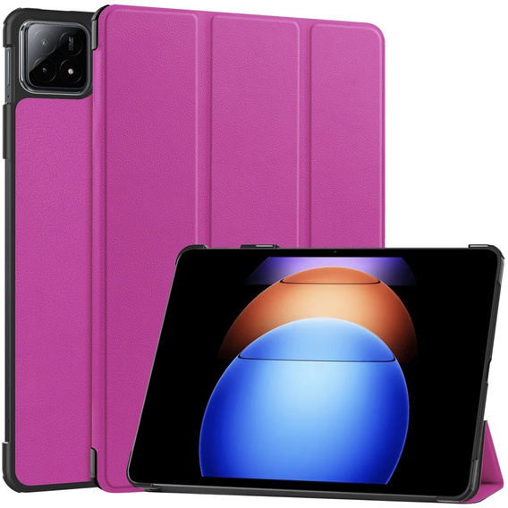 Etui do Xiaomi Pad 6S Pro 12.4, Smartcase, fioletowe