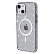 Etui Dropproof Glitter do MagSafe do iPhone 14 Plus, Czarne