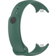 Pasek Silikonowy do Xiaomi Smart Band 10 / 9 / 8, Ciemny Zielony
