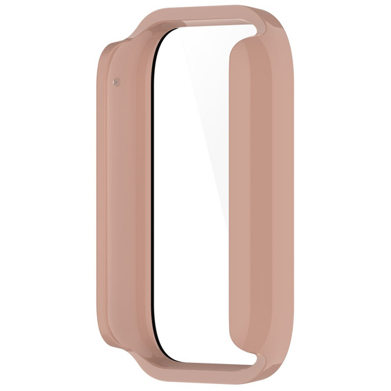 2w1 Etui + Szkło Hartowane do Xiaomi Smart Band 9 Pro, Różowe