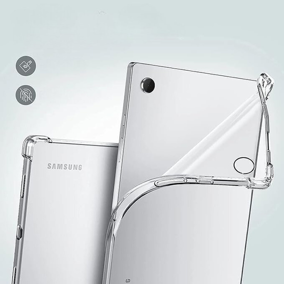 Etui do Samsung Galaxy Tab A9, Silikonowe, przezroczyste