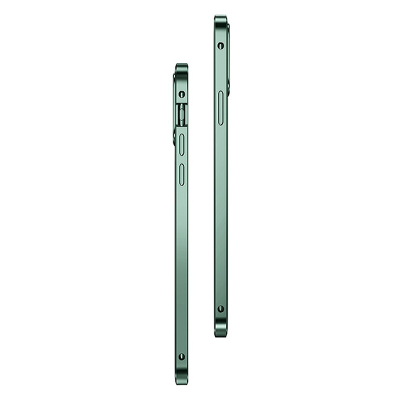 Etui do iPhone 11 Pro, Magnetic Dual Glass, zielone