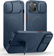 Etui do iPhone 13/14, Suritch Shockproof, do MagSafe, niebieskie