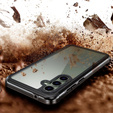Etui do Samsung Galaxy S23 FE, Shockproof, z folią, czarne
