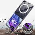 Etui przezroczyste do Motorola Razr 60 Ultra – TPU + akryl, kompatybilne z MagSafe