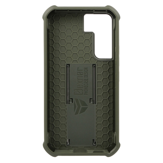 Etui pancerne do Samsung Galaxy S22, Dexnor Full Body, zielone
