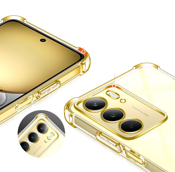 Etui do Realme 14X / Realme C75, Dropproof, przezroczyste