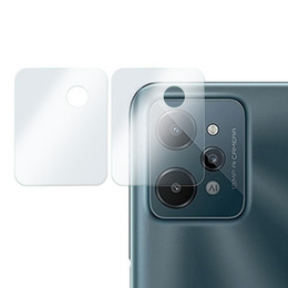 2x Szkło hartowane na aparat ERBORD do Realme C31, przezroczyste