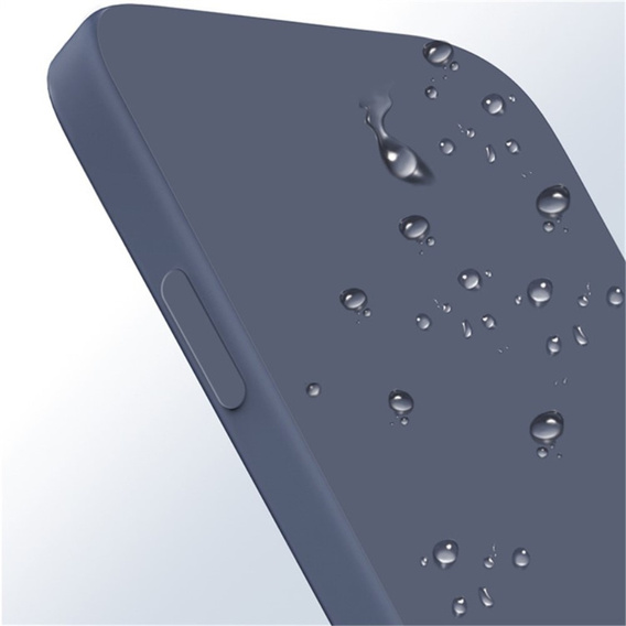 Etui do Samsung Galaxy A36 5G, Silicone Lite, granatowe
