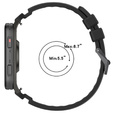 Pasek Silikonowy do Garmin Venu X1, czarny