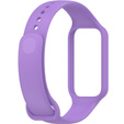 Pasek Silikonowy do Xiaomi Redmi Smart Band 2 / Xiaomi Smart Mi Band 8 Active, Fioletowy