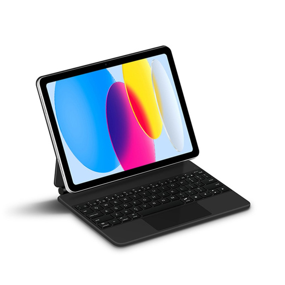 Etui z klawiaturą do iPad 11" 2025 A16 (11 gen.) / iPad 10.9" 2022 (10 gen.), Magnetic Keyboard Touchpad, czarne