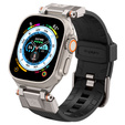 Pasek SPIGEN do Apple Watch 1/2/3/4/5/6/7/8/9/10/11/SE/Ultra 1/2/3 42/44/45/46/49MM, Durapro Armor, Czarny