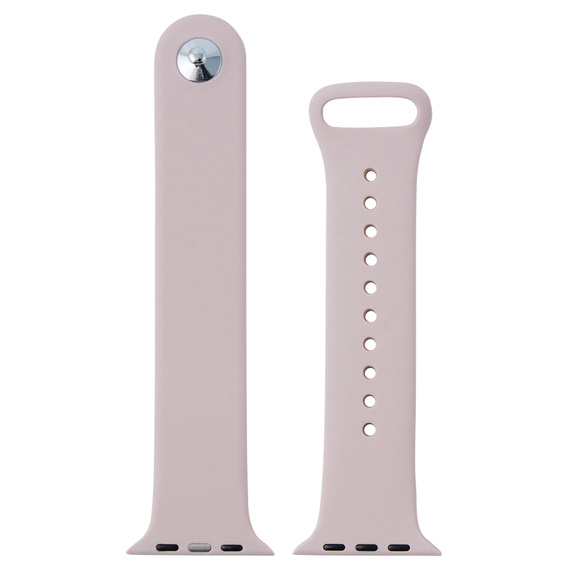 Pasek Silikonowy do Apple Watch 1/2/3/4/5/6/7/8/9/10/11/SE Ultra 1/2/3 42/44/45/46/49mm, Różowy