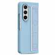 Etui do Samsung Galaxy Z Fold6 5G, z rączką, niebieskie