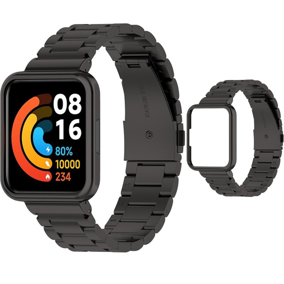 Bransoleta Stainless do Xiaomi Redmi Watch 2 Lite - Black