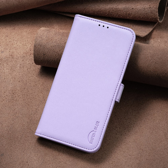 Etui z klapką do Xiaomi Redmi Note 13 5G,BINFEN Wallet, fioletowe