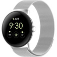 Bransoleta Milanese do Google Pixel Watch 3 45mm, srebrna