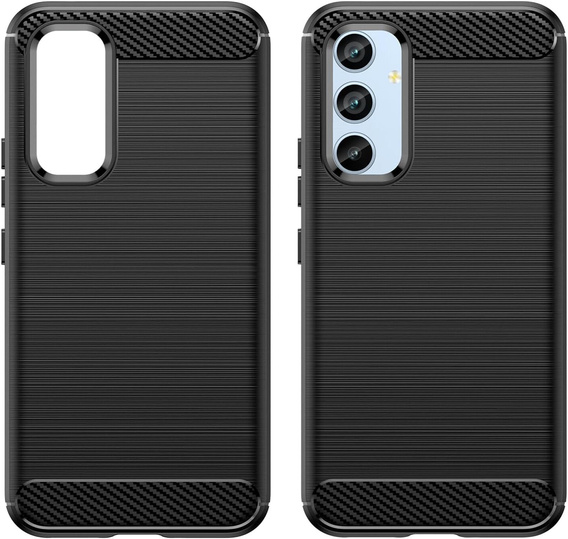 Etui do Samsung Galaxy A54 5G, Carbon, czarne