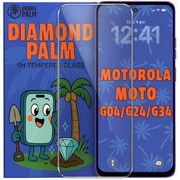 Szkło Hartowane Diamond Palm do Motorola Moto G04/G24/G34 5G