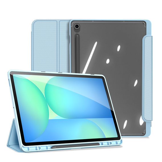 Etui Dux Ducis Toby Series do Samsung Galaxy Tab S10 FE+ Plus – niebieskie