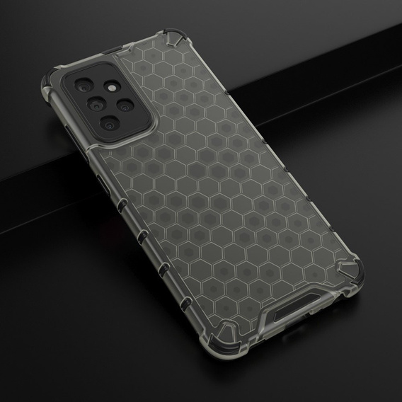 Etui Pancerne Honeycomb do Samsung Galaxy A72 4G/5G, Czarne