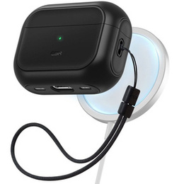 ESR Etui na słuchawki Airpods Pro 1 / 2, Orbit Halolock MagSafe, Black