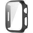 2w1 Etui + Szkło Hartowane do Apple Watch 7/8/9 45MM, Czarne