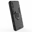 Etui do Xiaomi Redmi 9A, Kickstand Ring, czarne