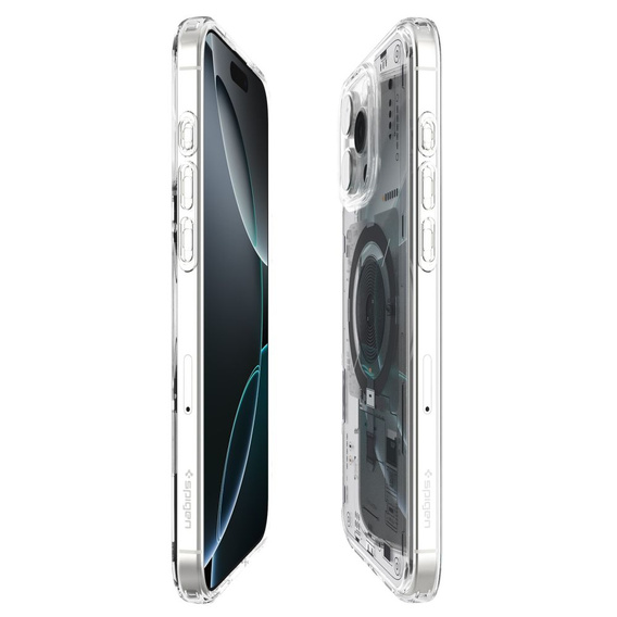 Etui Spigen do iPhone 16 Pro Max, Ultra Hybrid Zero One + Szkło Hartowane 9H