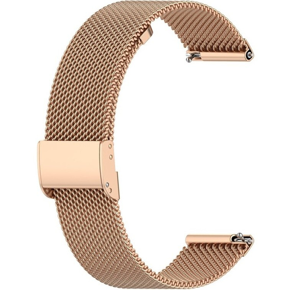 Uniwersalna Bransoleta Milanese 18mm, Różowa rose gold