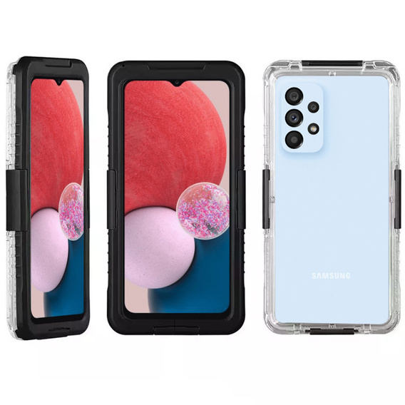 Etui Wodoodporne IP68 do Samsung Galaxy A13 4G, Black