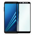 Szkło Hartowane do Samsung Galaxy A8 Plus 2018, z czarną ramką